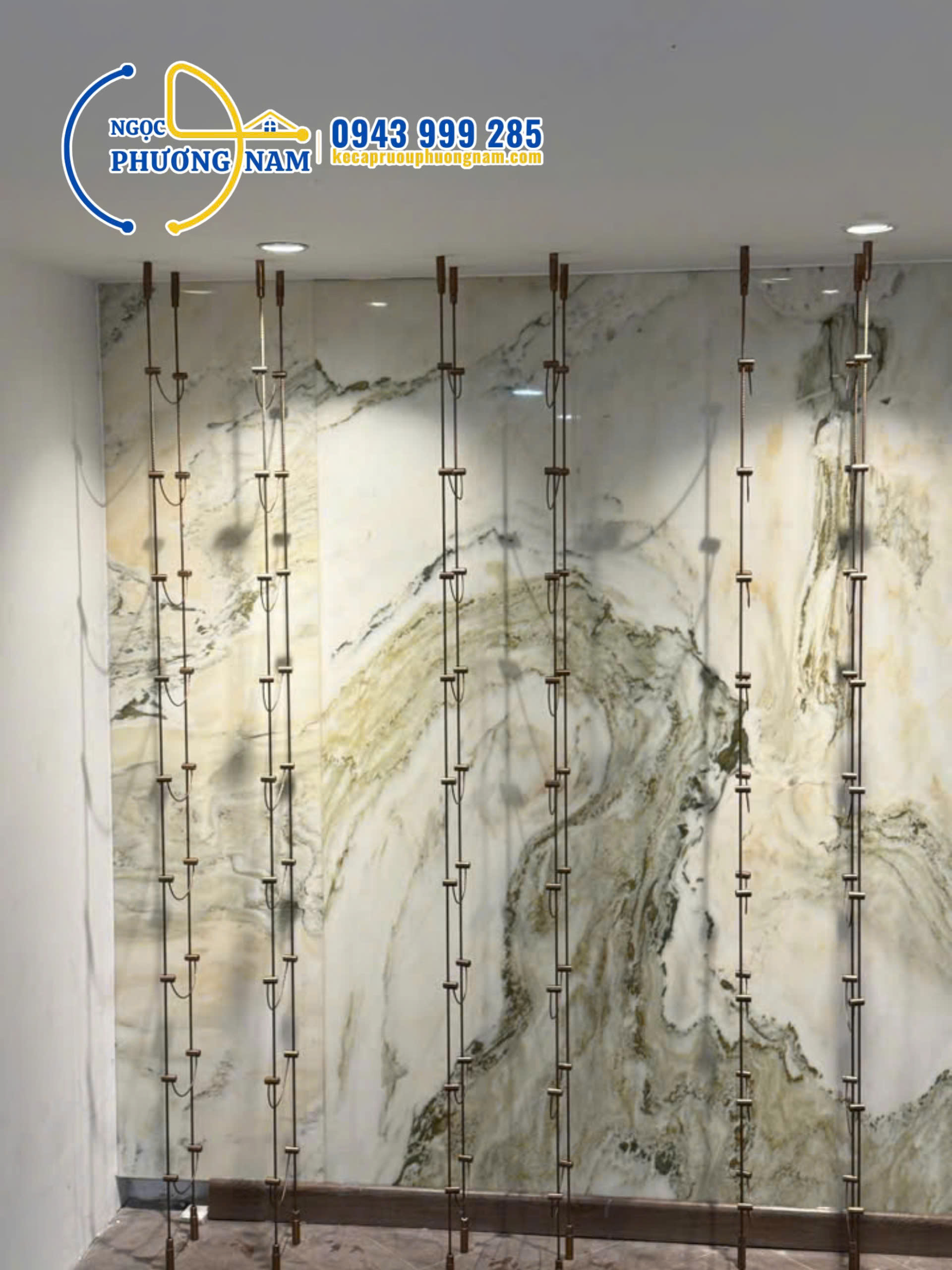 Hệ cáp treo tận dụng chiều cao phòng, tiết kiệm diện tích sàn